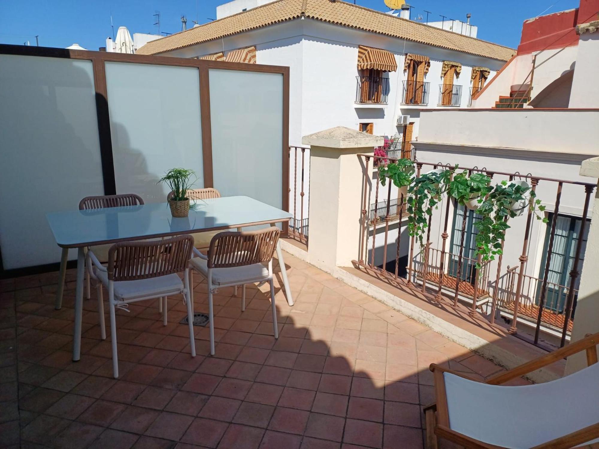 Apto. Con Terraza Privada Centro Sevilla Buitenkant foto